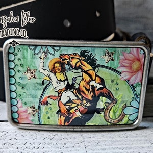 Boho Cowgirl Belt Buckle