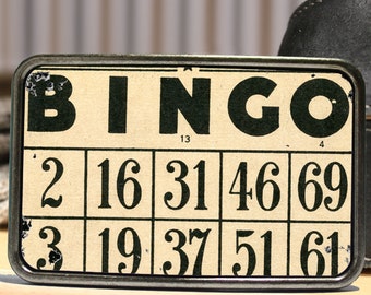 Bingo Belt Buckle