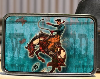 Wild West Cowboy Belt Buckle