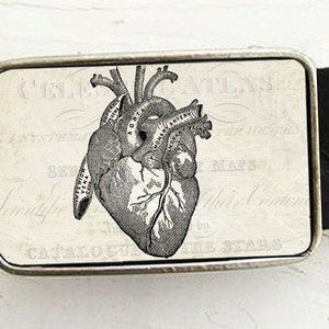 Anatomical Heart Belt Buckle