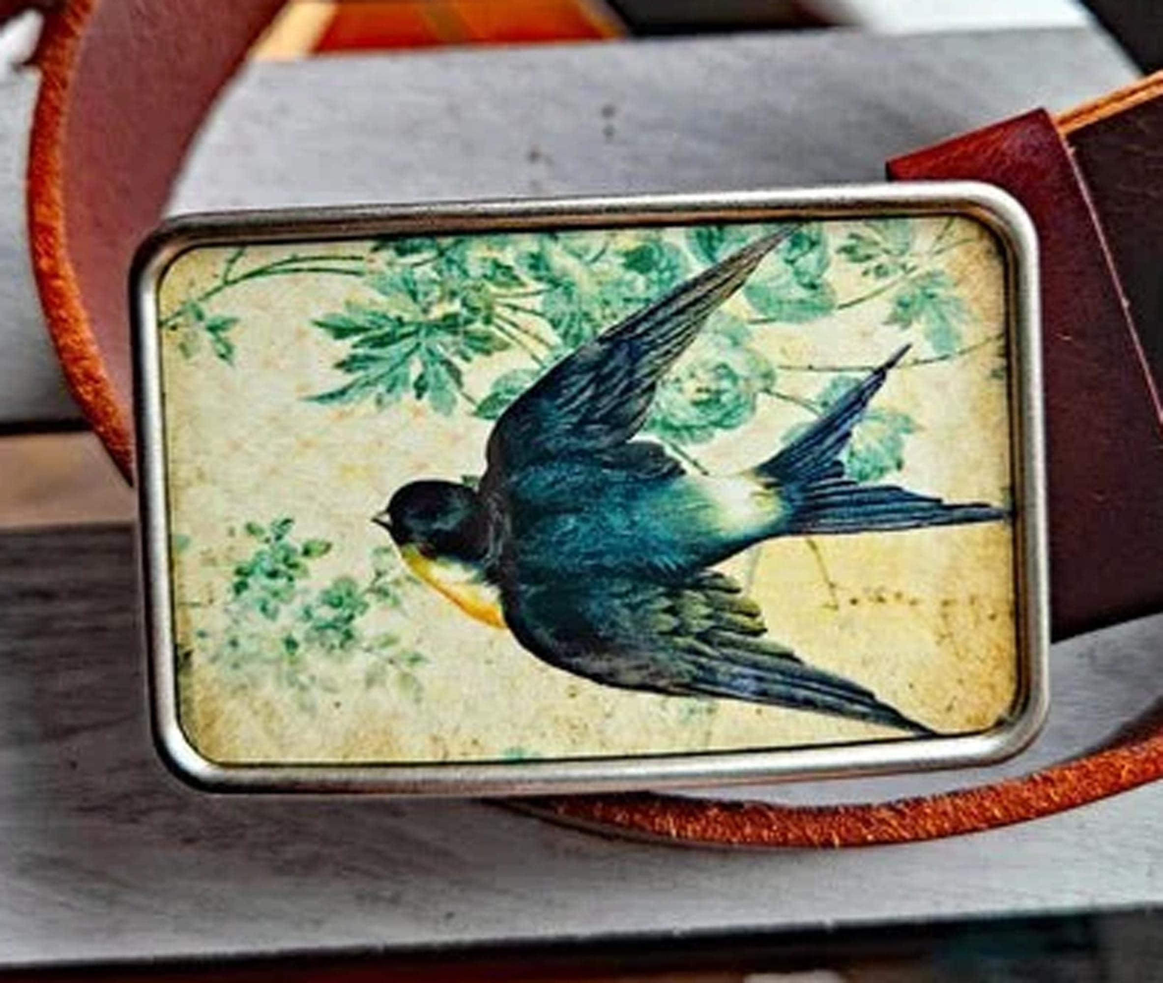 Bird Belt Buckle - Etsy