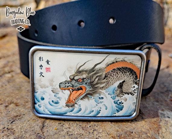 Buy Mythical Dragon Belt Buckle Online in India - Etsy