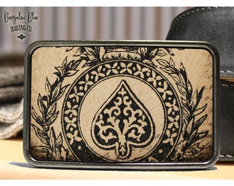 Ace of Spades Belt Buckle