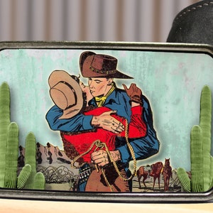 Western Romance Belt Buckle