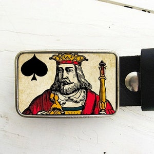 King of Spades Belt Buckle image 2