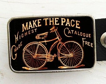 Antique Bicycle Belt Buckle