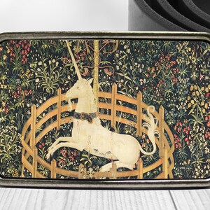Unicorn In Captivity Belt Buckle