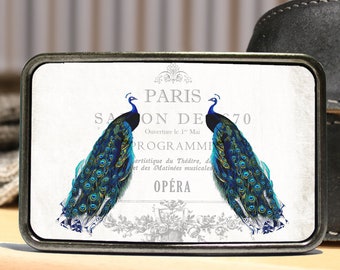 Peacock Belt Buckle | Paris Opera Peacock Buckle