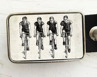 Cyclists Belt Buckle, Bicycle Belt Buckle