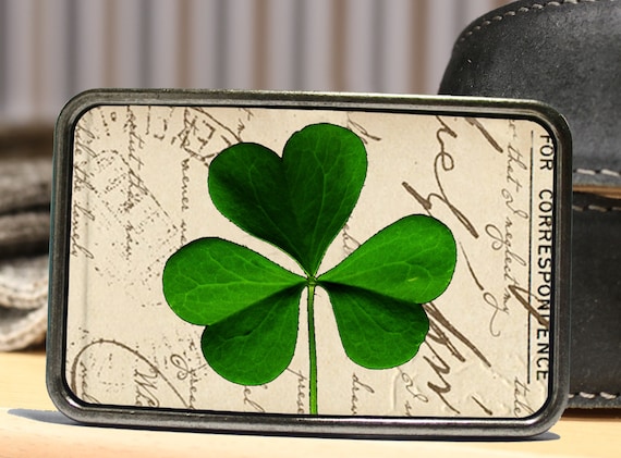 Shamrock belt buckle new arrivals