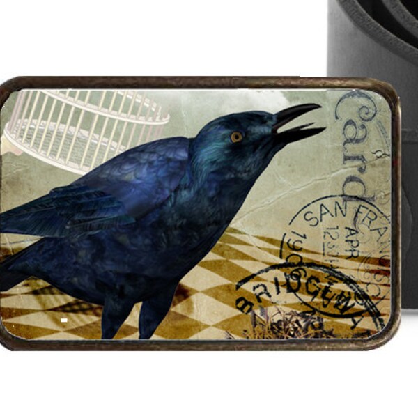 Raven Postmark Belt Buckle