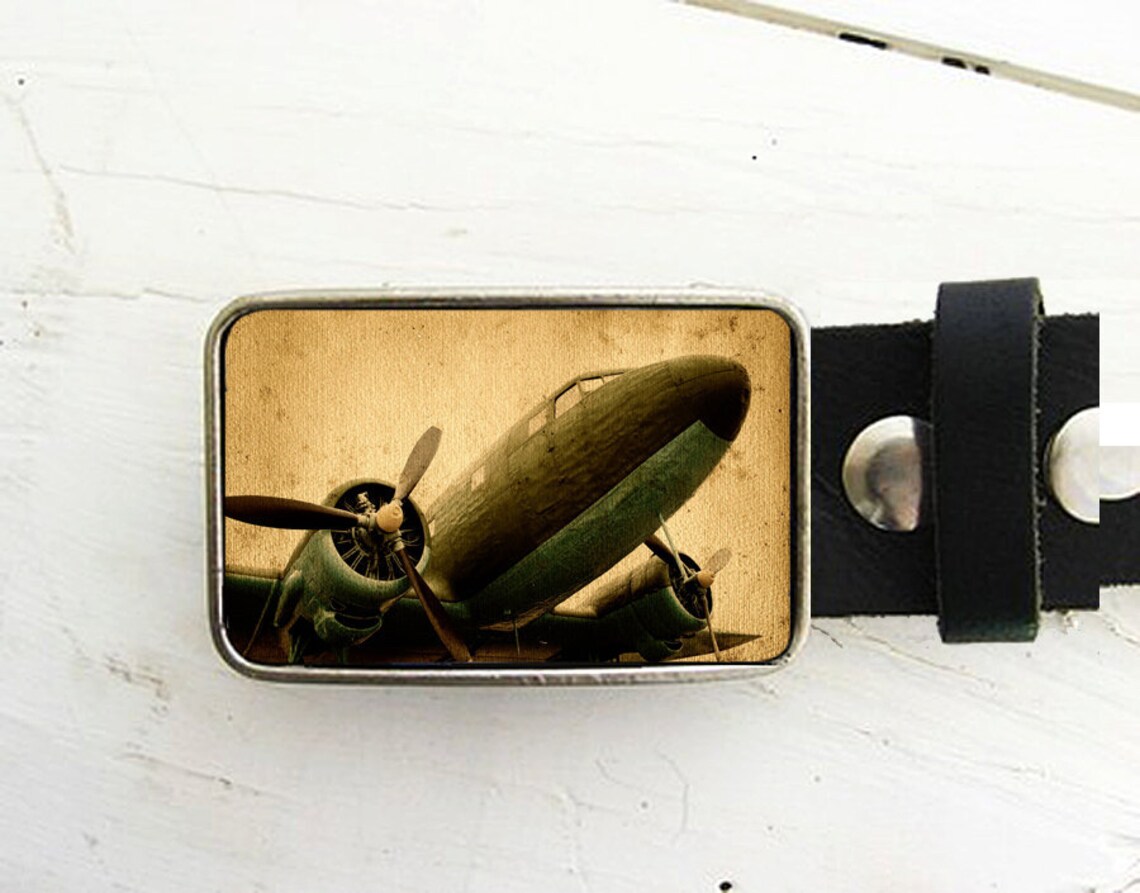 Vintage Aircraft Belt Buckle Airplane Belt Buckle | Etsy