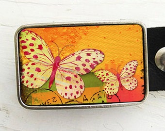 Butterfly Belt Buckle, Belt Buckle for Women