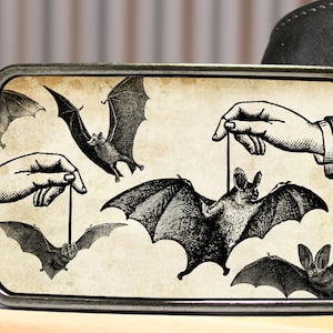 Dangling Bats Belt Buckle Bat Belt Buckle Halloween Buckle