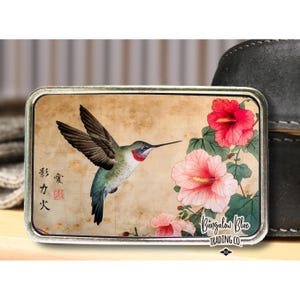 Hummingbird Belt Buckle