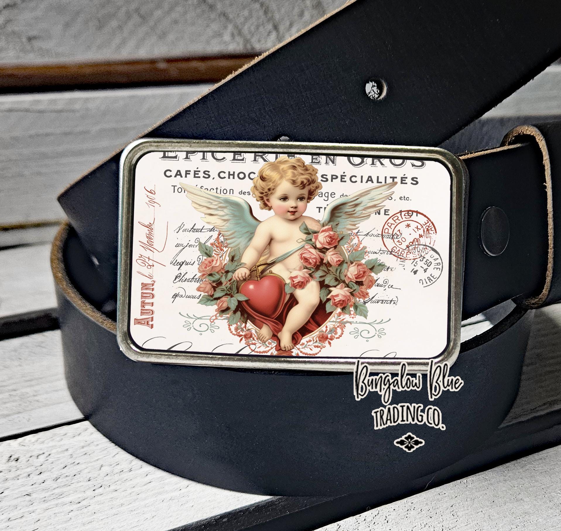 Cherub Belt Buckle - Etsy display picture 1