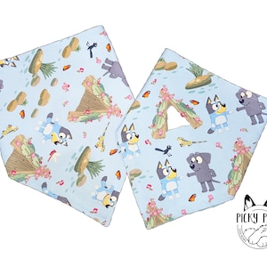 Dog Bandana - Bluey & Jean Luc