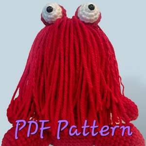 Wzór szydełkowy DHMIS Red Guy