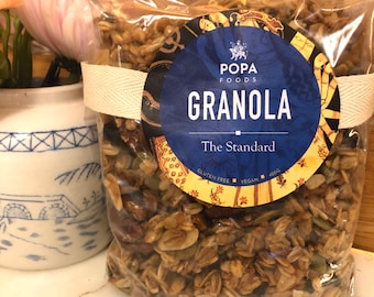 Granola vegana sin gluten: el estándar