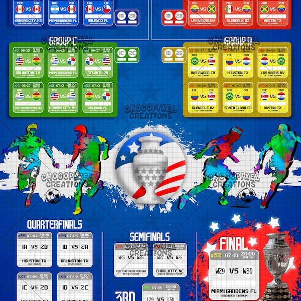 Copa America Schedule Etsy copa-america-schedule-etsy
