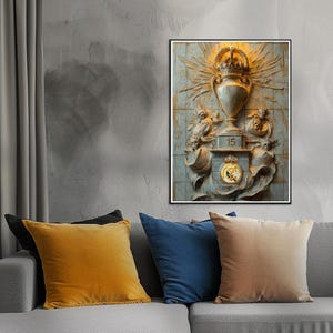 Real Madrid King of europe 15 UCL titles PRINT POSTER | Champions League Glory Art | Legendary Football | Digital Download | Gift for Fans