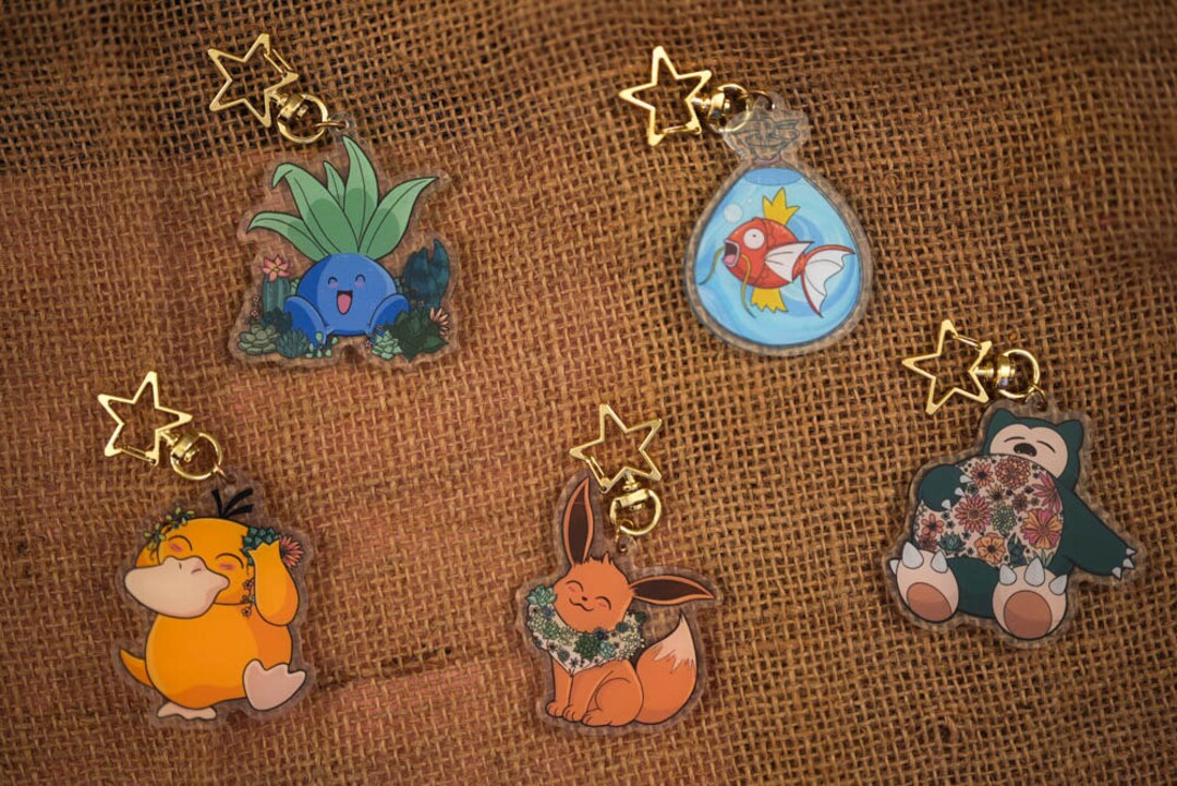 Pokemon Rhyperior Keychain Pokemon Keychains - Etsy