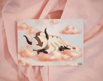 Appa in the clouds