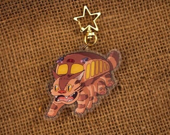 Catbus Keychain