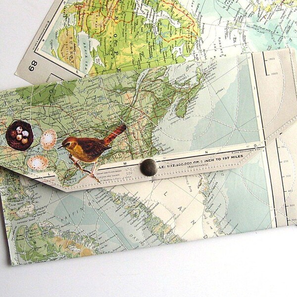 Travel Envelope Organizer Paper and Vinyl