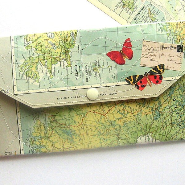 Travel Envelope Organizer Paper and Vinyl