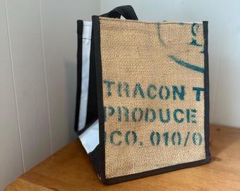 Upcycled/Recylced nearly indestructible grocery tote