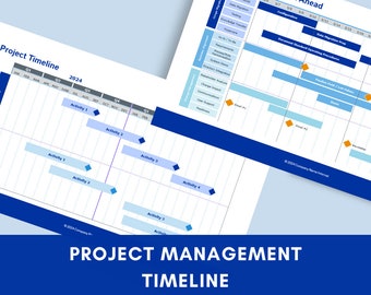 Project Management Tool Gantt Chart PowerPoint Template Slides