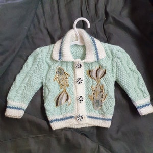 Baby Cardigans with Applications various designs image 1