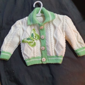 Baby Cardigans with Applications various designs image 9