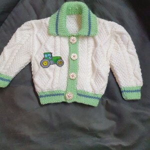 Baby Cardigans with Applications various designs image 6