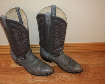 DAVIDS vintage WRANGLER brand boots USA mens size 11 D