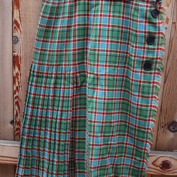 vintage authentic SCOTT TARTAN mens worsted wool KILT