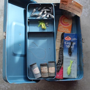 Metal Fishing Tackle Boxes - Etsy