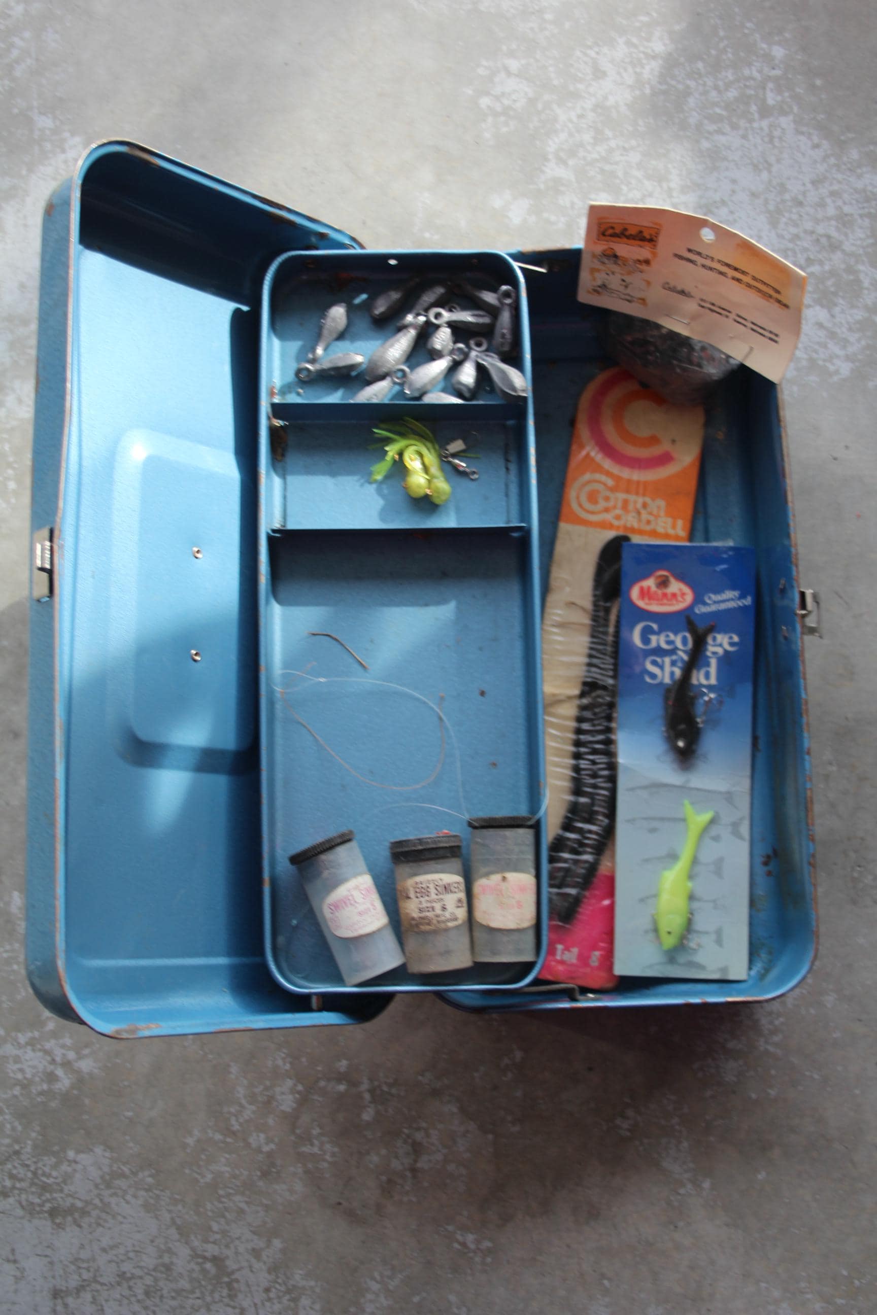 Metal Fishing Tackle Boxes - Etsy