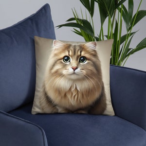 Ginger Cat Pillow