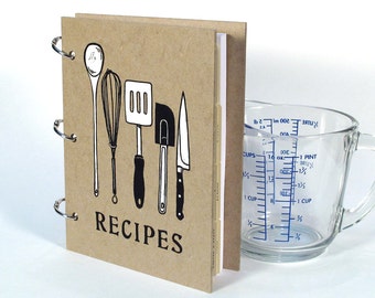 Diy Recipe Book Etsy