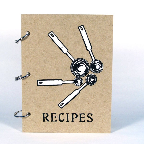 Blank Recipe Book - Measuring Spoons (5 in. x 7 in.) - Size No.2