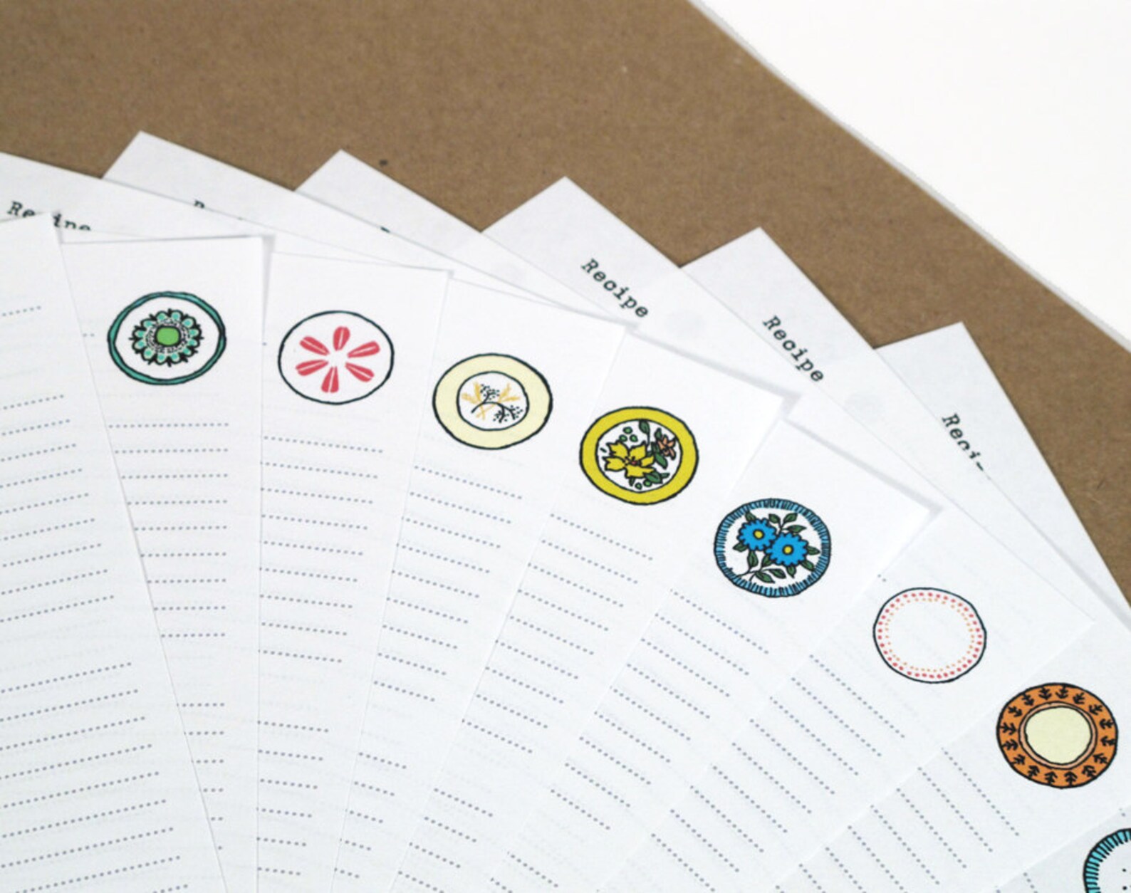 Instant Download: 5x7 Inch Recipe Book Printable .pdf File | Etsy