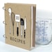 Recipe Book - Blank Recipe Journal - Utensils (5 in. x 7 in.) - Size No.2 