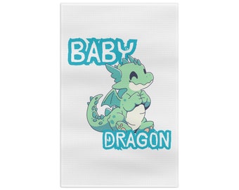 Baby Drache!!! Mikrofaser Geschirrtuch