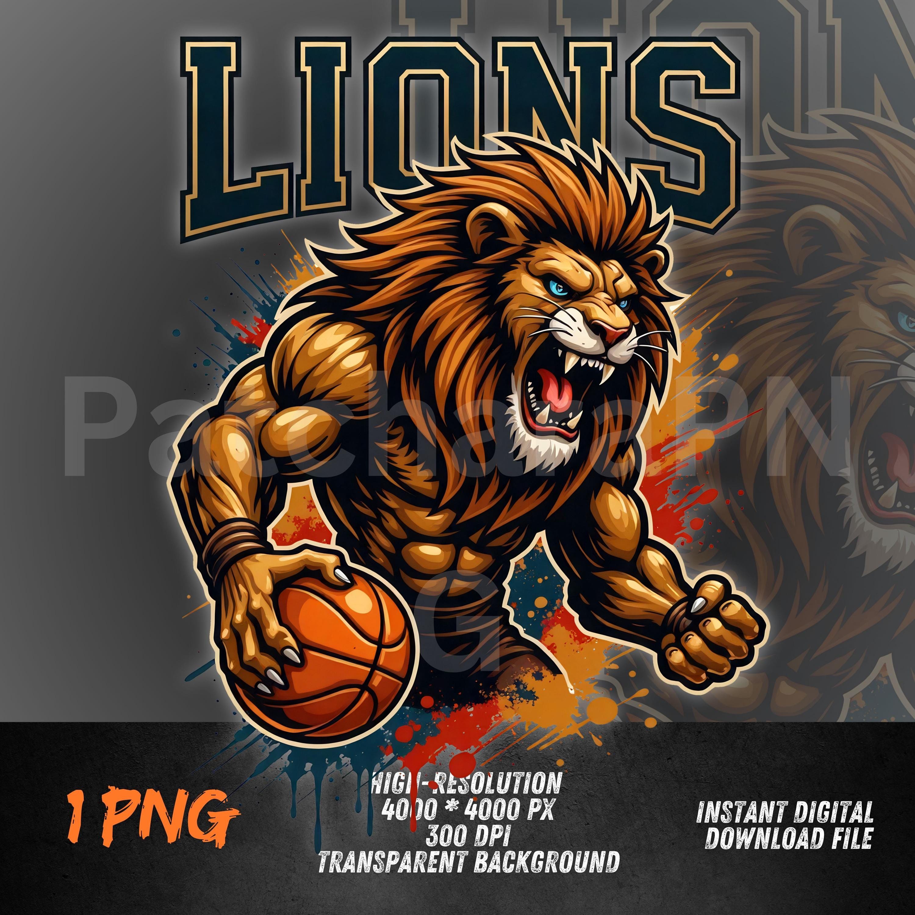 Lions Basketball - Etsy