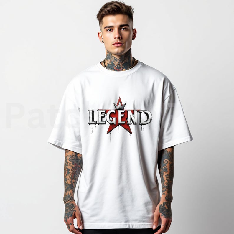 Legend PNG Digital Download | Bold Statement Word Art for DTF, Sublimation Shirts, Gifts for Him ...