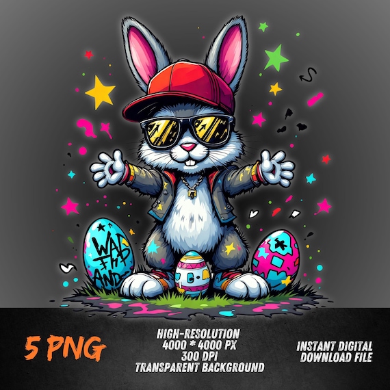 Easter Rabbit Bounce Bouncing Bunny Easter Rave