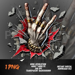 Westside Hand Sign PNG Hip Hop Graffiti Streetwear Design for DTF Sublimation Shirt Sticker Poster