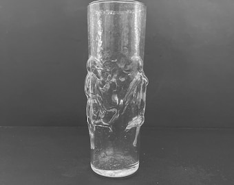 Vintage Libbey La Femme 3d Highball Glass